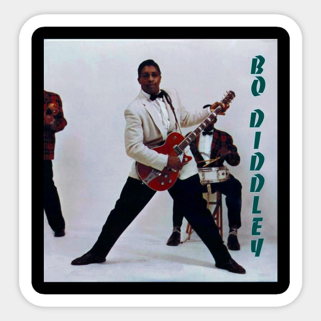 BO DIDDLEY Sticker by The Jung Ones